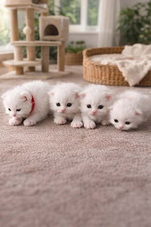 Britisch Kurzhaar Kitten 3 Weibchen BKH