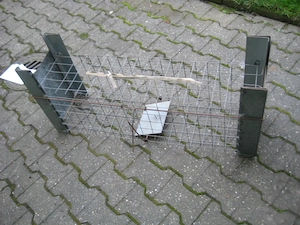 Tierfalle, Marderfalle, Lebendfalle, Drahtfalle L 102 cm B 28 cm H 33 cm