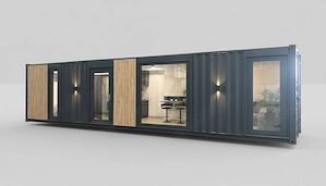 Modern Modular Living | Ready-to-Move 40ft Container Home