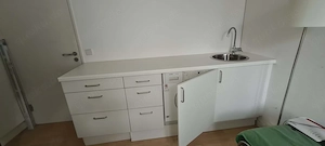 Sideboard für Küche o Keller mit Spülbecken u Waschmaschine