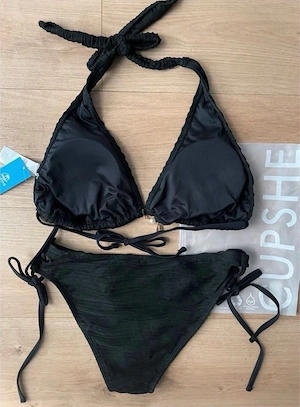 Schwarzer Bikini (L - XL)