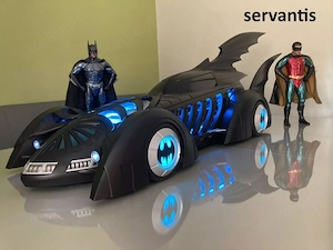 JazzInc Batman Forever 1995 Batmobile Maßstab 16 Ultimate DX Fahrzeug für Hot Toys