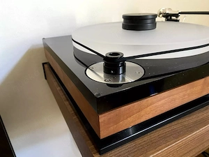 Bauer Audio DPS 3 Plattenspieler mit Tonarm und Abdeckhaube Bild 3