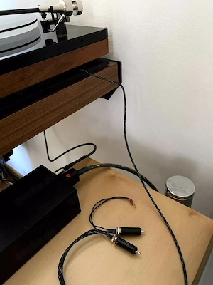 Bauer Audio DPS 3 Plattenspieler mit Tonarm und Abdeckhaube Bild 7