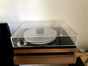 Bauer Audio DPS 3 Plattenspieler mit Tonarm und Abdeckhaube Bild 8