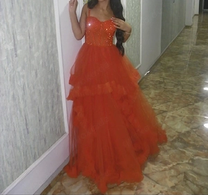 Verlobungskleid Hennakleid Ballkleid 