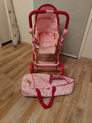 Puppenwagen Lillifee mit Tragetache neuwertig