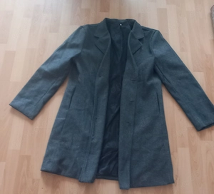 Herren Wollmantel Neu
