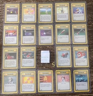 Alte Pokemon Karten Sammlung Bild 5