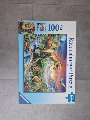 Ravensburger Puzzle Bei den Dinosauriern 100 XXL-Teile
