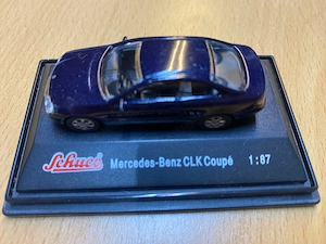 Schuco Modellauto Mercedes Benz CLK Coupé, 1:87, neu und unbenutzt
