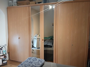 Großes Kleiderschrank massiv Holz 