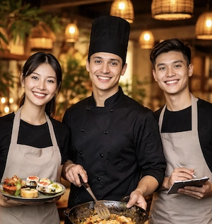 Service und Küchenpersonal Teilzeit  Aushilfe 