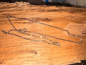 585 weiß gold Kette