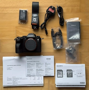 Sony  1 A1 50MP Mirrorless Kamera neuwertig Garantie 042026 Shutterc. 2.000 OVP