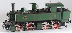 Rarität Kleinserie nur 2002 FULGUREX Spur 1 Dampflok BR Ed 2x 22 SCB im OKT neu