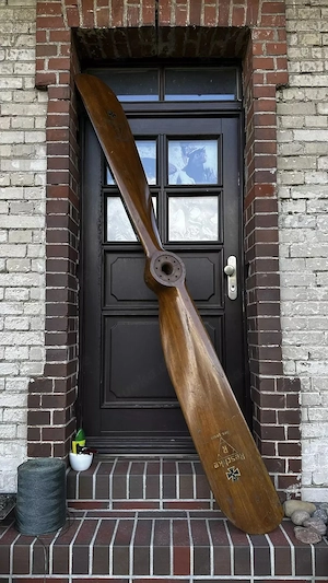 Flugzeugpropeller Reschke Eisernes Kreuz 1914 1. Weltkrieg Fliegertruppe Bild 2
