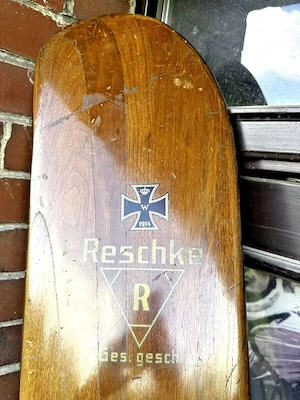 Flugzeugpropeller Reschke Eisernes Kreuz 1914 1. Weltkrieg Fliegertruppe