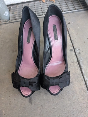 Louis Vuitton Pumps, High Heels, Peep Toes