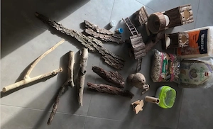 Komplettset - Hamsterzubehör, Einrichtung Nagarium