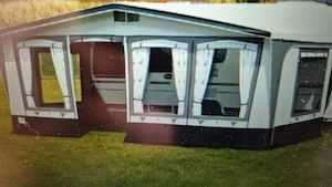 Brand Wohnwagen Vorzelt Melos Größe 13