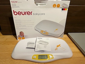 Beurer BY80 Babywaage Anzeige in 5g-Schritten bis 20 kg