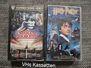 Harry Potter + Die unendliche Geschichte VHS Kassette 