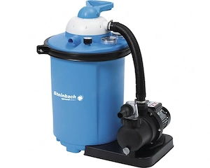 Premium Pool-Set: Bestway Steel Pro Max   427cm + Überdachung + Steinbach Sandfilter + 2 Sauger Bild 4