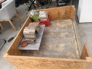 Kleintiergehege zu verschenken 