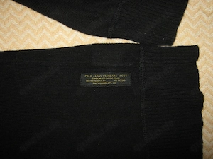   NEUw Klassik Herren oder Damen Cashmer  Feinstrick Pullover Ralph Lauren Gr. 48- 52  M- L schwarz Bild 3