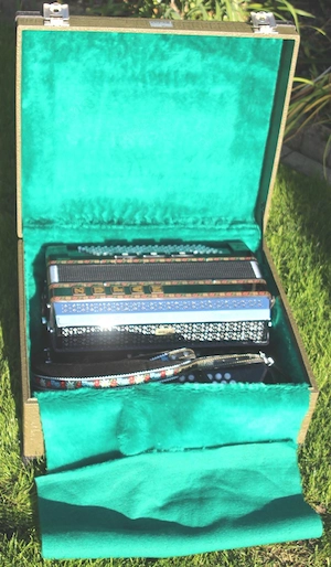 Zupan Alpe IV 120 K Harmonika C-Griff Akkordeon mit original Koffer