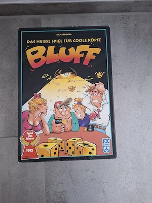 Brettspiel Bluff von FX Schmid Version von 1993