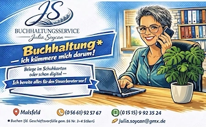    Buchhaltung* - ich kümmere mich drum!