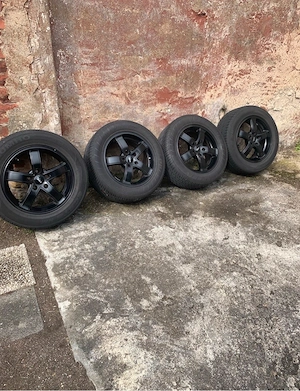 Mercedes Benz 4xAlufelgen Marke TEC mit Reifen 225 55 ZR16 8mm profil