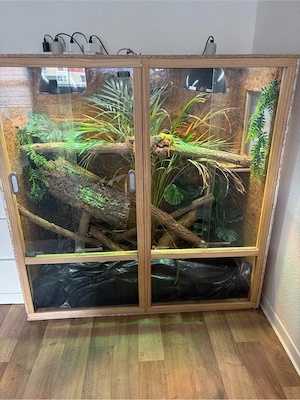 Terrarium mit Zubehör