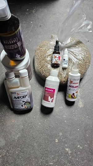 Stieglitz Futter und Vitamine 