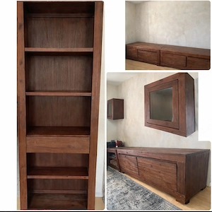 Wohnzimmer Möbel aus Akazienmassivholz