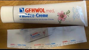 Gehwohl med Fußdeocreme