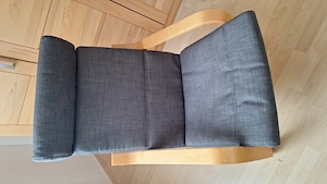 POÄNG Polster für Sessel, Hillared anthrazit