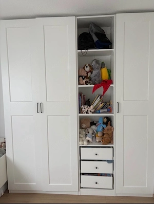IKEA PAX Kleiderschrank weiß