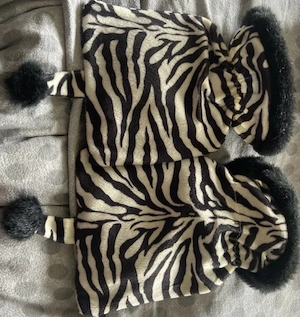 Kleine Wärmflaschen mit Bezug