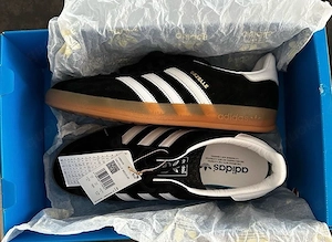 Adidas Gazelle Indoor Herrenschuhe schwarz Gr. 44 2 3