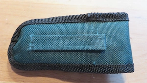 Taschenmesser Camping mit Tasche von Niehoff Unikat  Bild 4