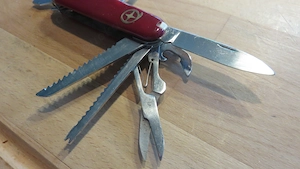 Taschenmesser  Camping Stainless China 14 teilig  Bild 3