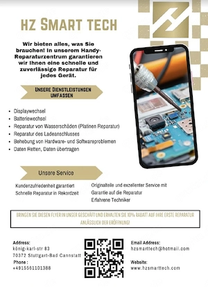 Handy Reparatur-IPhone-Samsung-Xiaomi-IPad-PlayStation-PC Laptop-