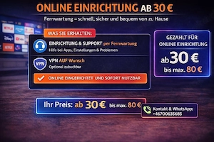 Technik Hilfe für TV & Geräte   Unterstützung ab 30  