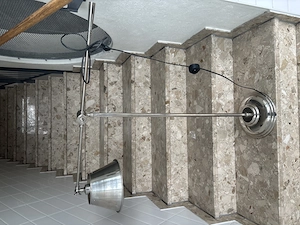 Wunderschöne Lampe Silber 