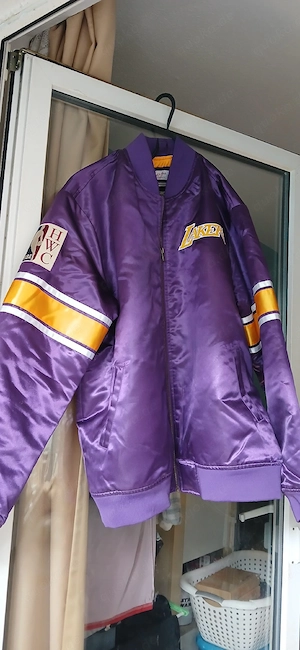Original Mitchel and Ness NBA Lakers Jacke 