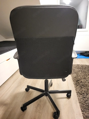Schreibtischstuhl Bürostuhl schwarz Bild 3