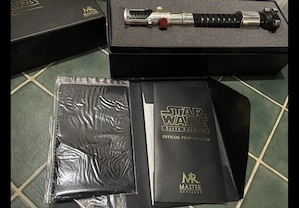 Star Wars Master Replicas OBI WAN KENOBI Ep 1 ELITE EDITION Lichtschwert SW-143